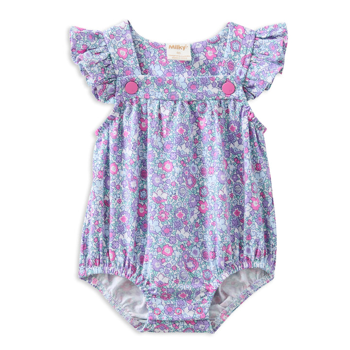 Milky Pretty Posy Playsuit