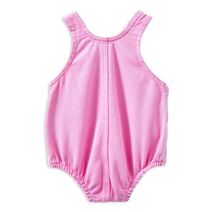 Milky Pink Twill Playsuit
