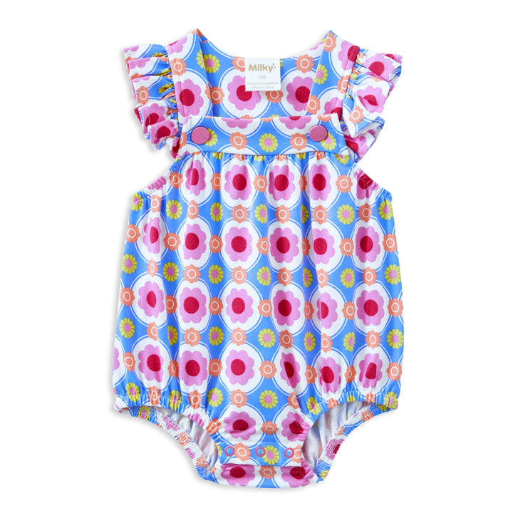 Milky Retro Vibe Playsuit