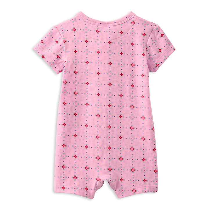 Milky Fleur Zip Romper