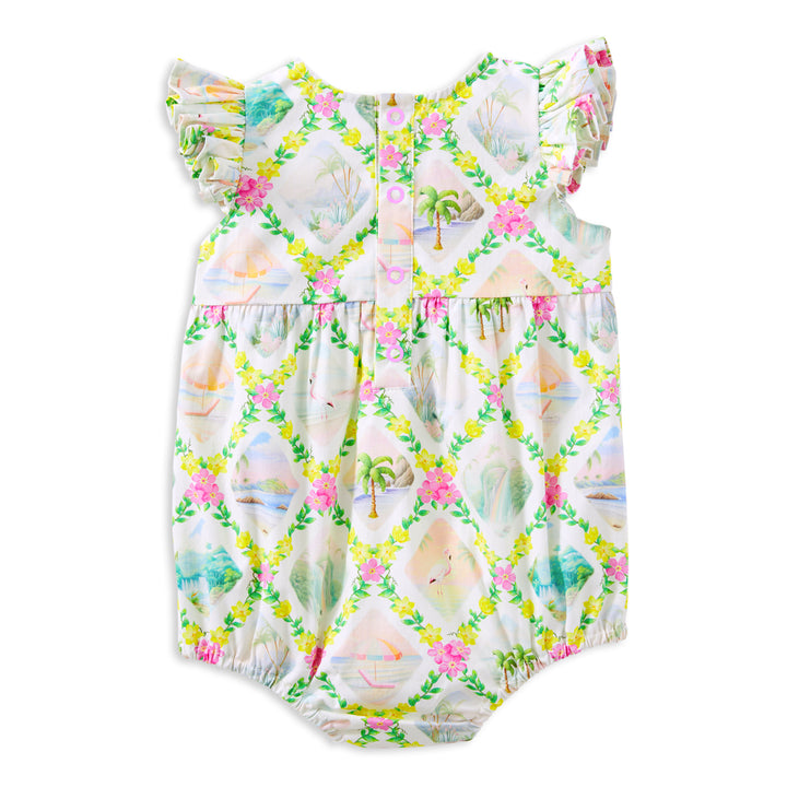Milky Aloha Playsuit
