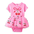 Milky Cherry Tutu Baby Dress