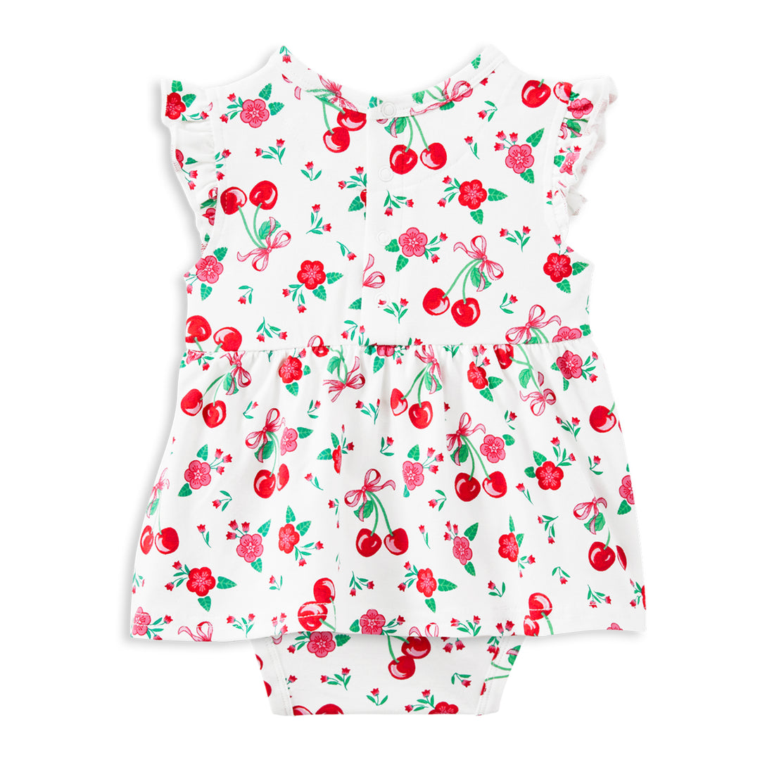 Milky Sweet Cherry Baby Dress