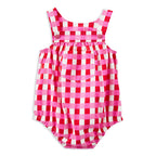 Lollipop Check Playsuit