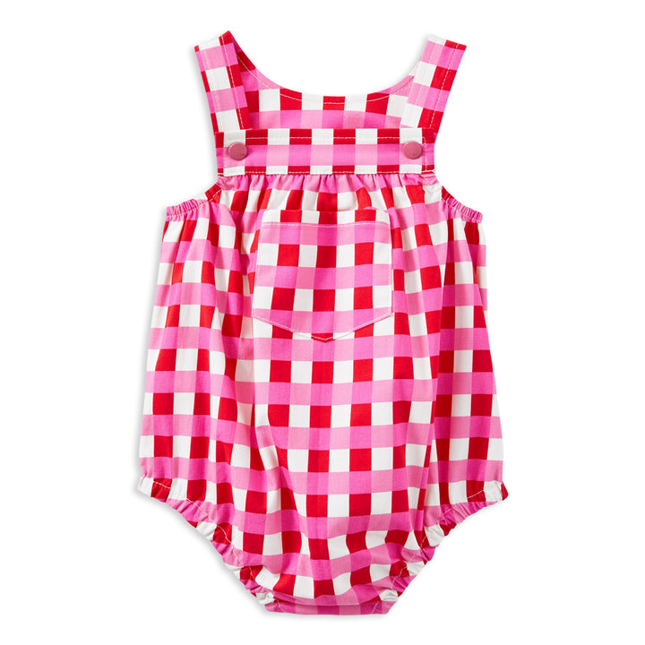 Milky Lollipop Check Playsuit