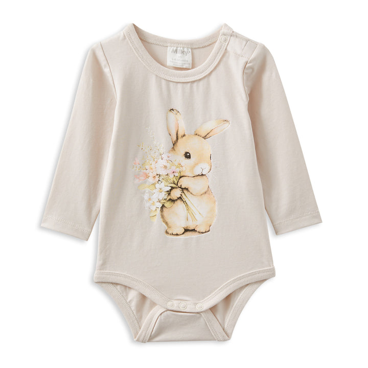 Milky Bunny Bouquet Bubbysuit