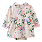 Milky Hydrangea Baby Dress
