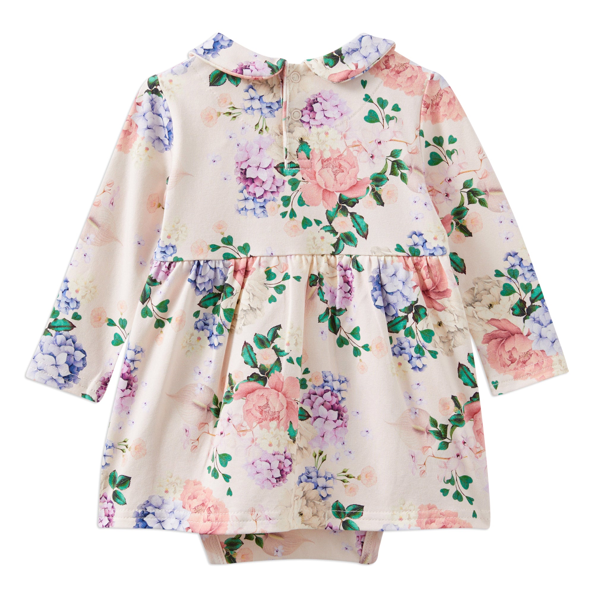 Milky Hydrangea Baby Dress