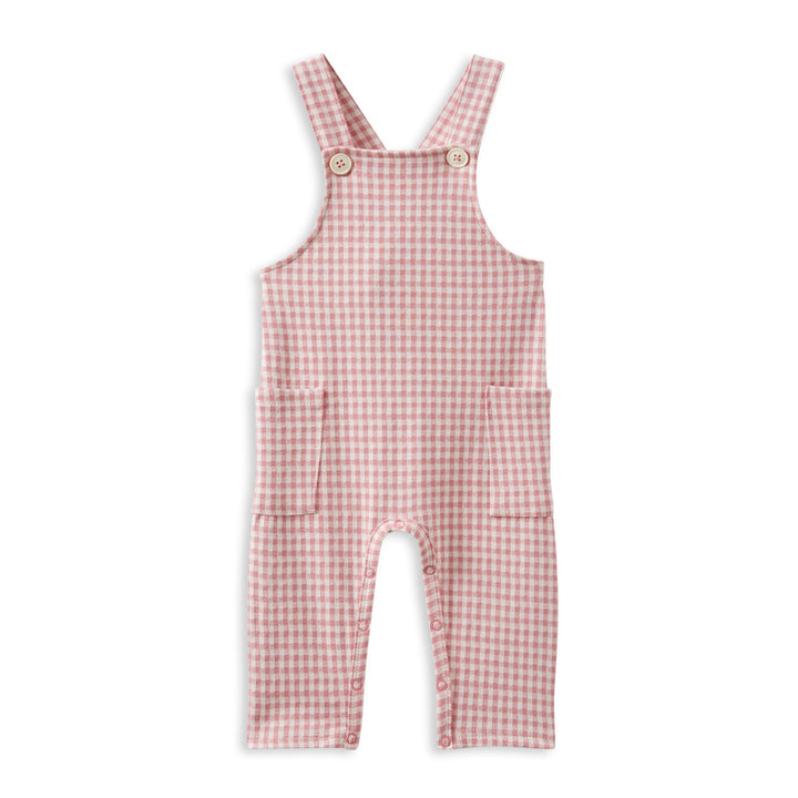 Milky Rose Check Overall