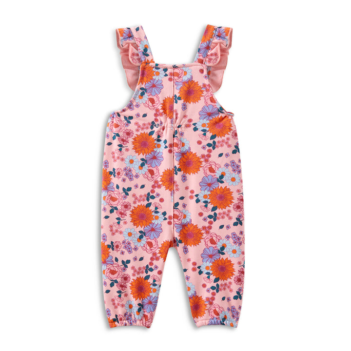 Milky Sunflower Fleece Overall