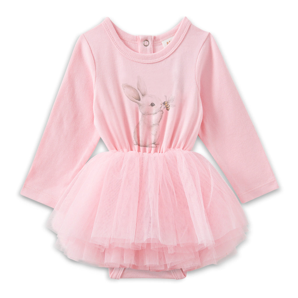 Bunny Kisses Baby Tutu Dress