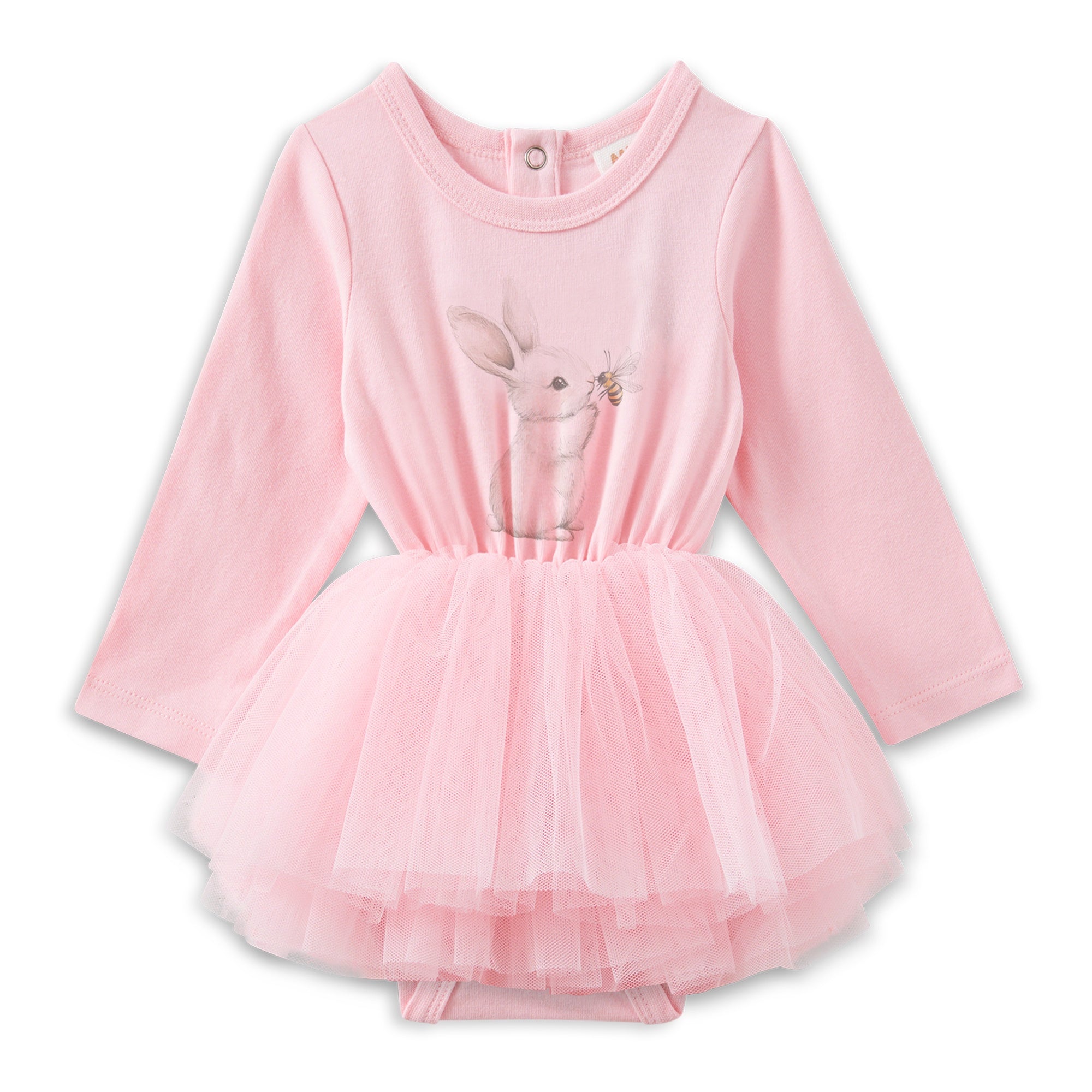 Bunny Kisses Baby Tutu Dress