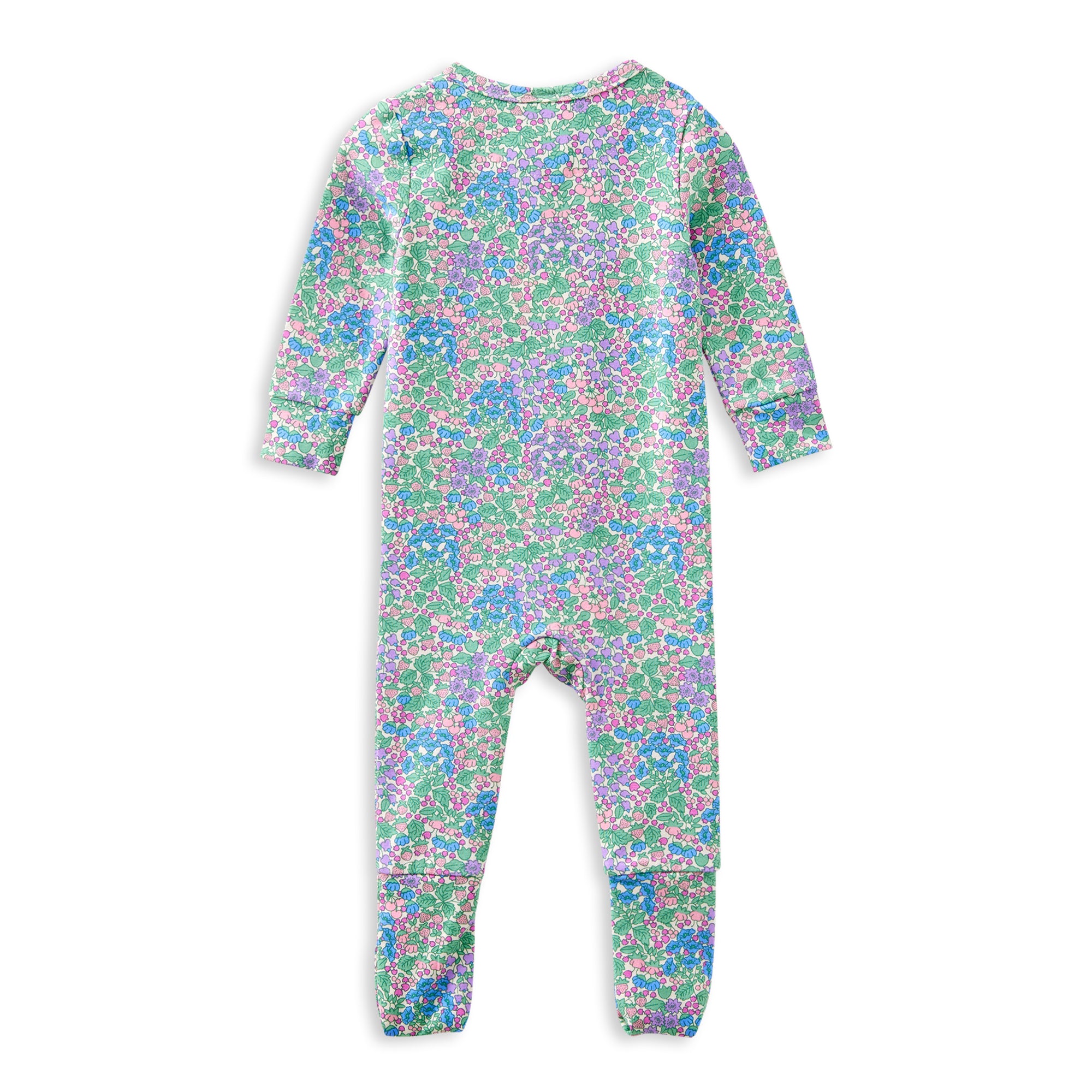Forget Me Not Zip Romper