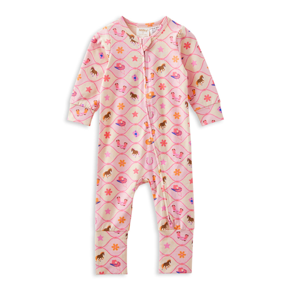Rodeo Dreams Zip Romper