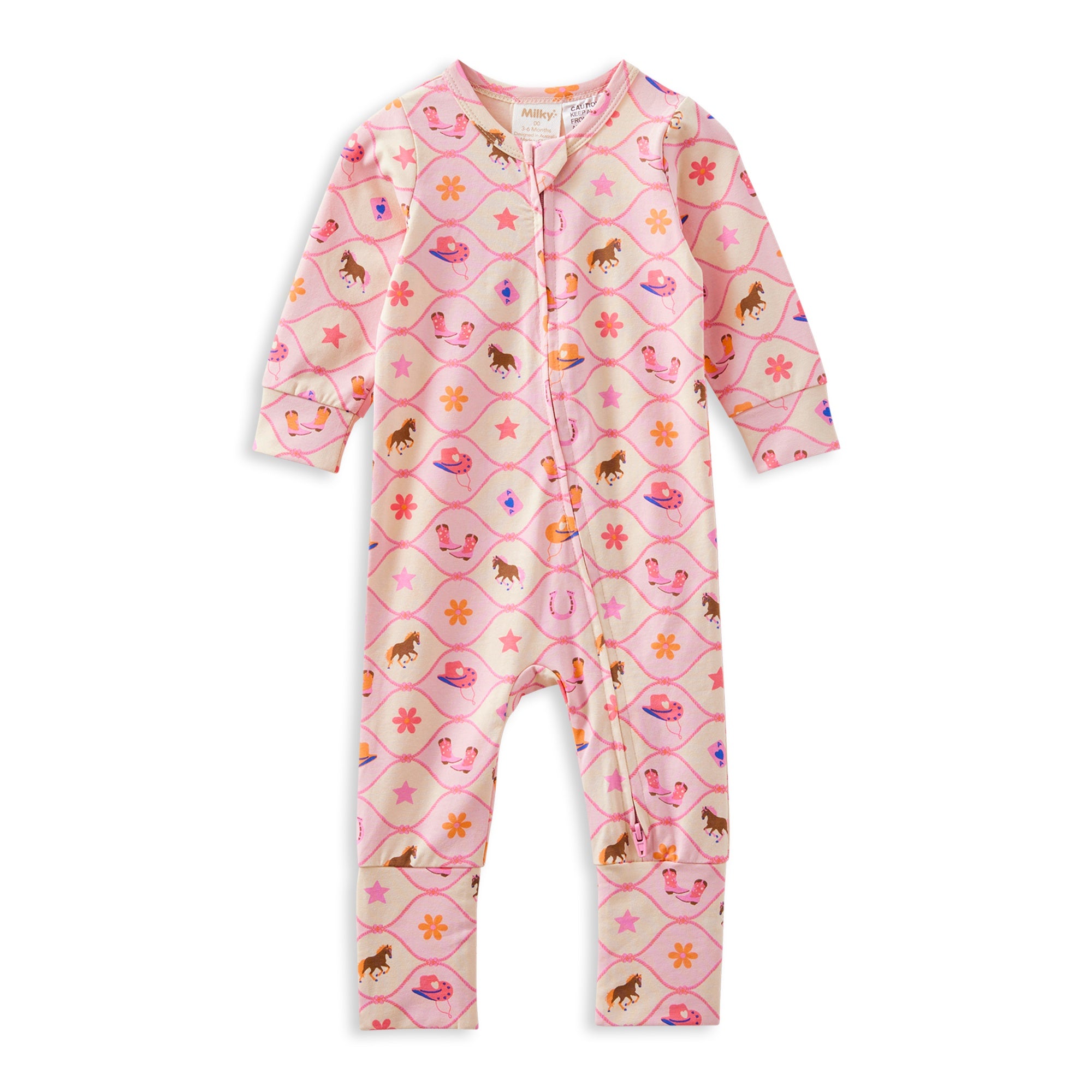 Rodeo Dreams Zip Romper