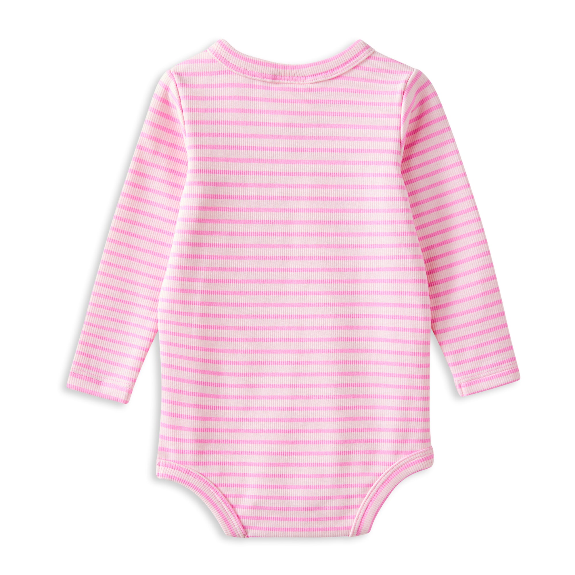 Tickled Pink Stripe Bubbysuit