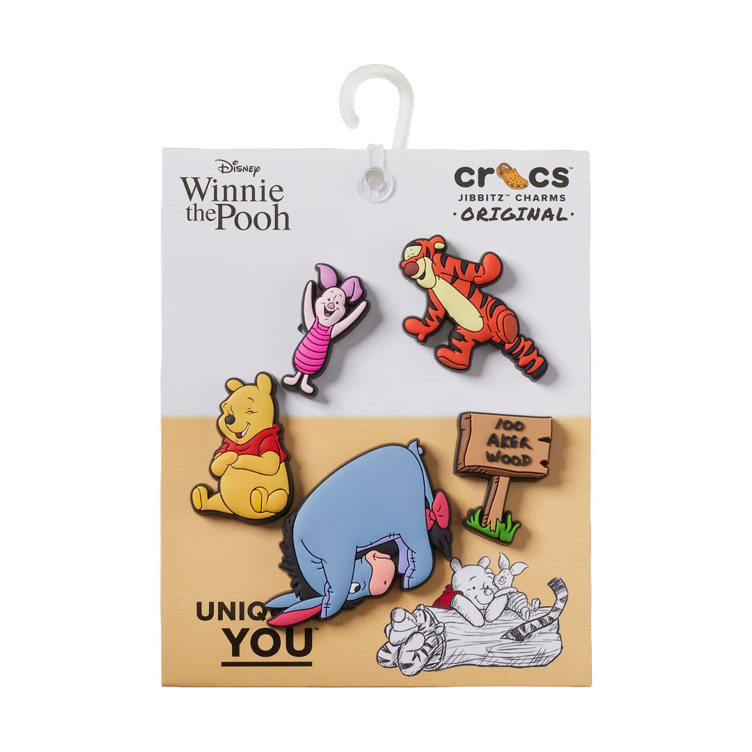 Crocs Jibbitz Charms - Winnie The Pooh 5pk