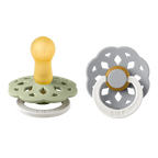 Boheme GLOW Pacifier 2 Pack - Sage/Cloud