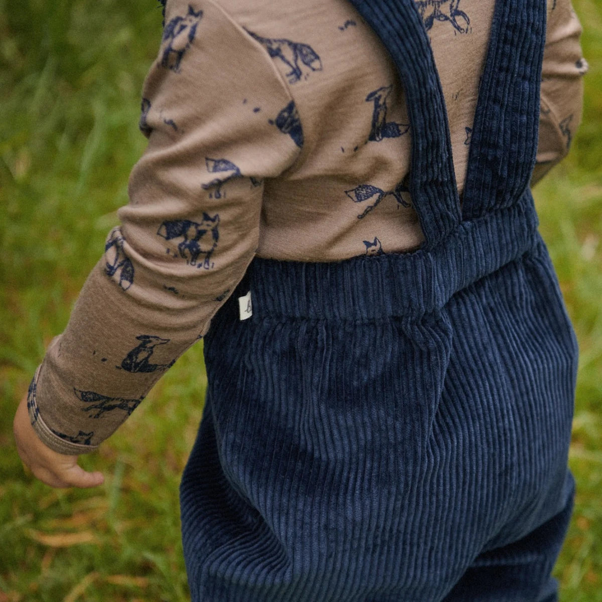 Nature Baby Tipper Overalls - Navy