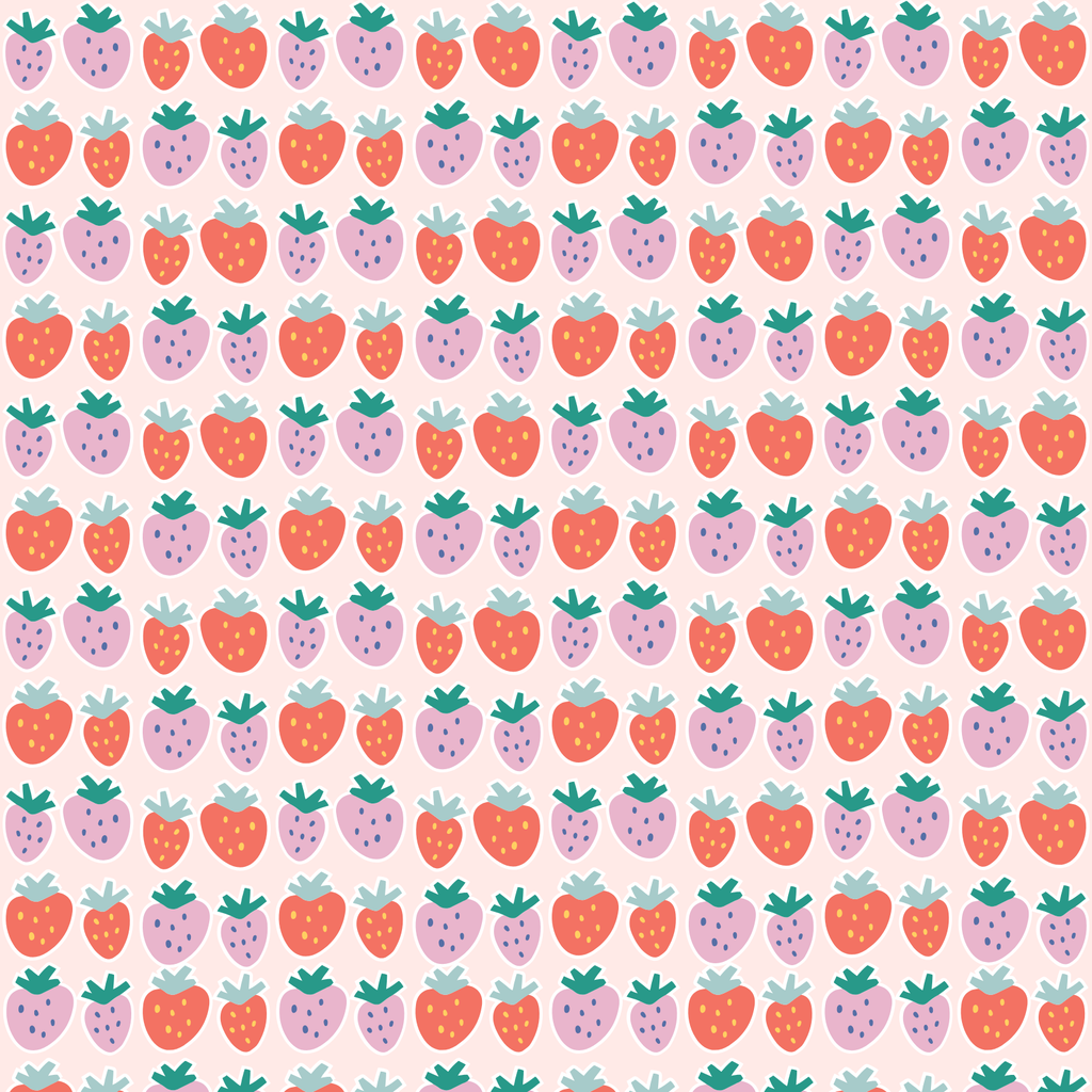 Greeting Card - Strawberries