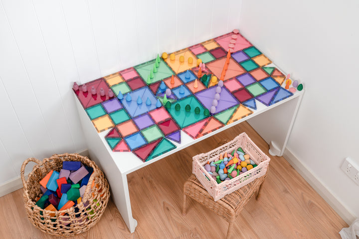 Connetix Tiles - 64 Piece Set | Pastel