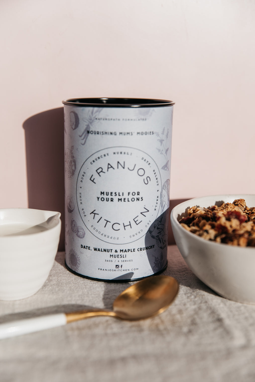 Tanker Topper Muesli - Date Walnut and Maple