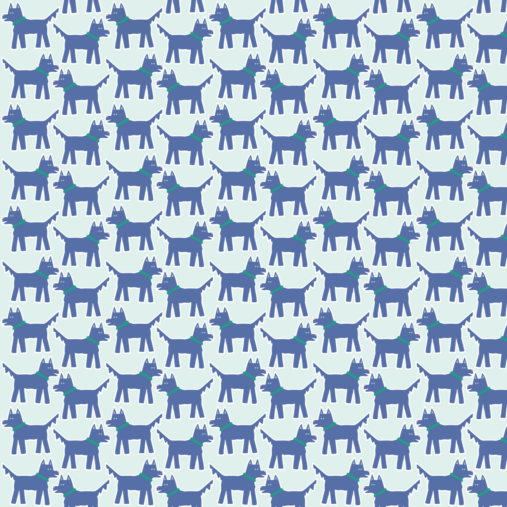 Greeting Card - Dogs