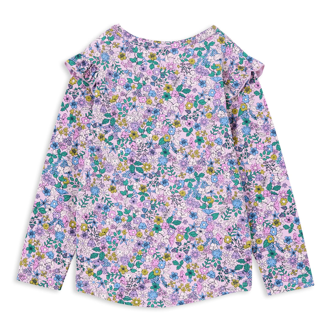 Milky Frill Henley - Posy