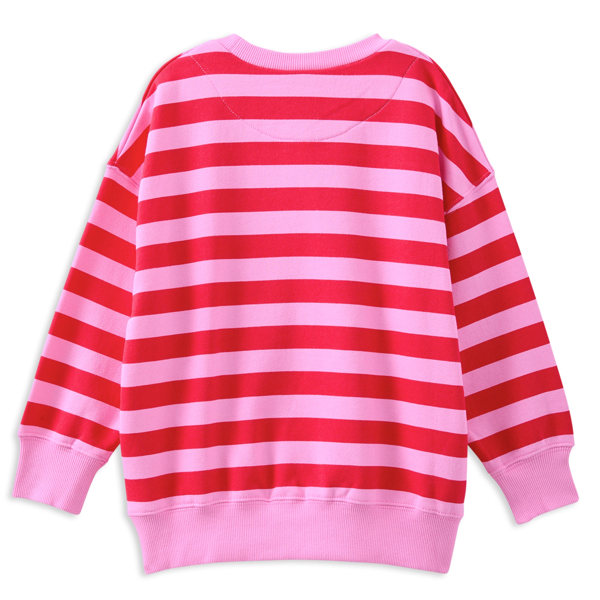 Milky Cherry Stripe Sweat
