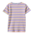 Multi Stripe Rib Tee