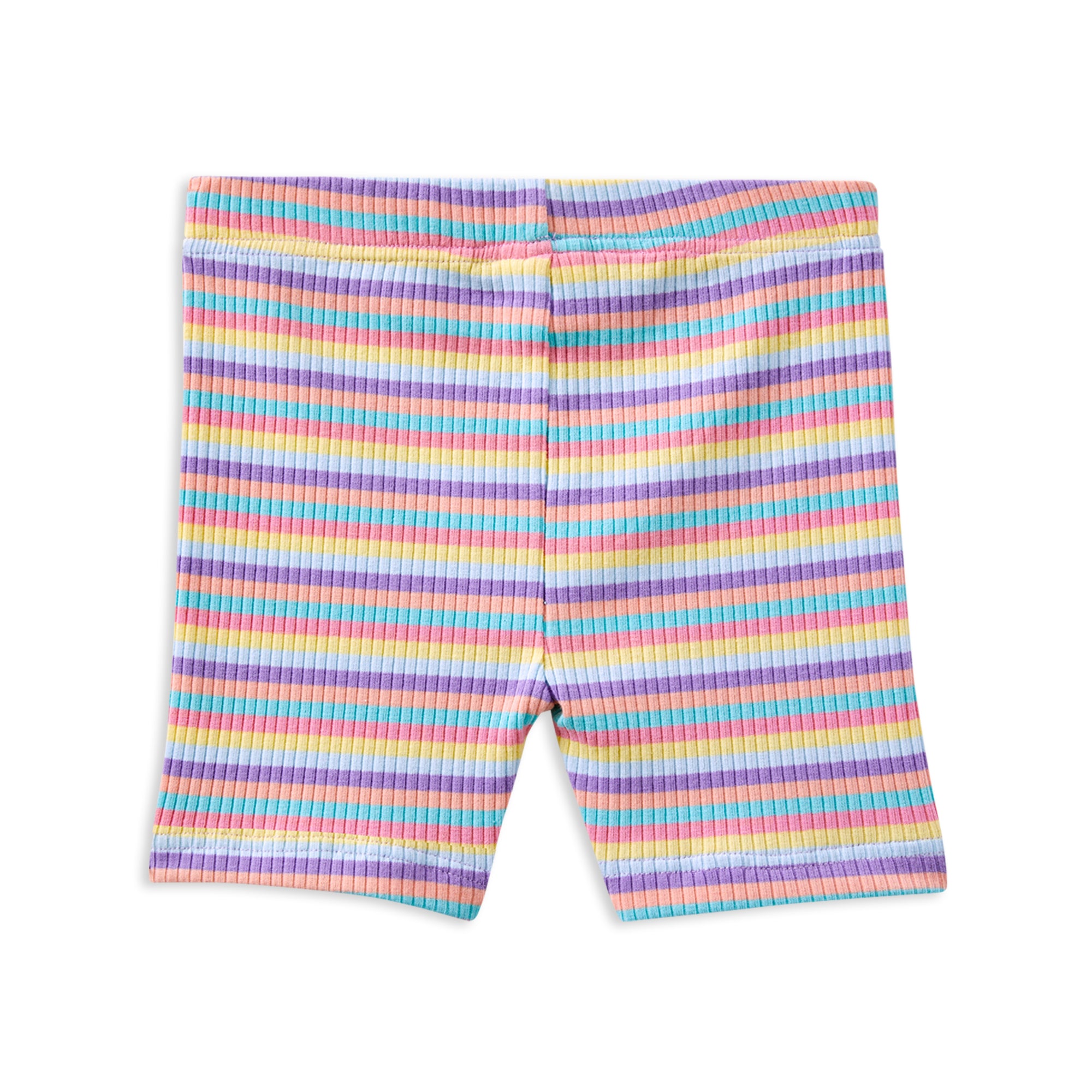 Milky Multi Stripe Bike Short