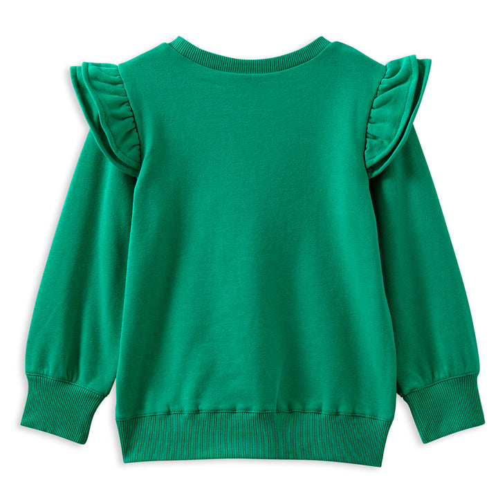 Milky Spring Green Detail Sweat