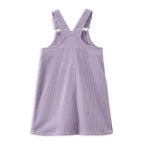 Milky Lilac Cord Dress