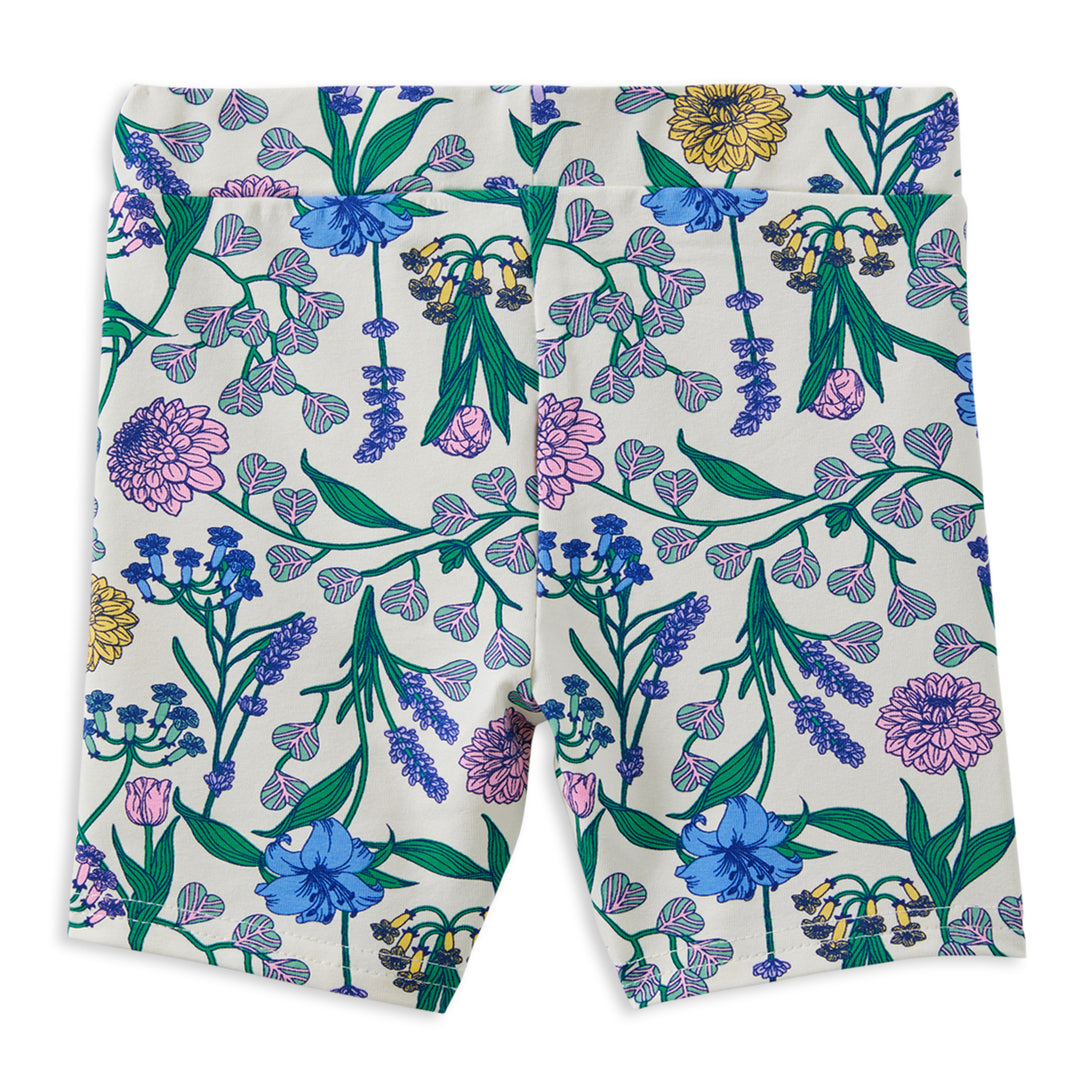 Milky Spring Bouquet Bike Shorts