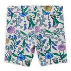 Milky Spring Bouquet Bike Shorts