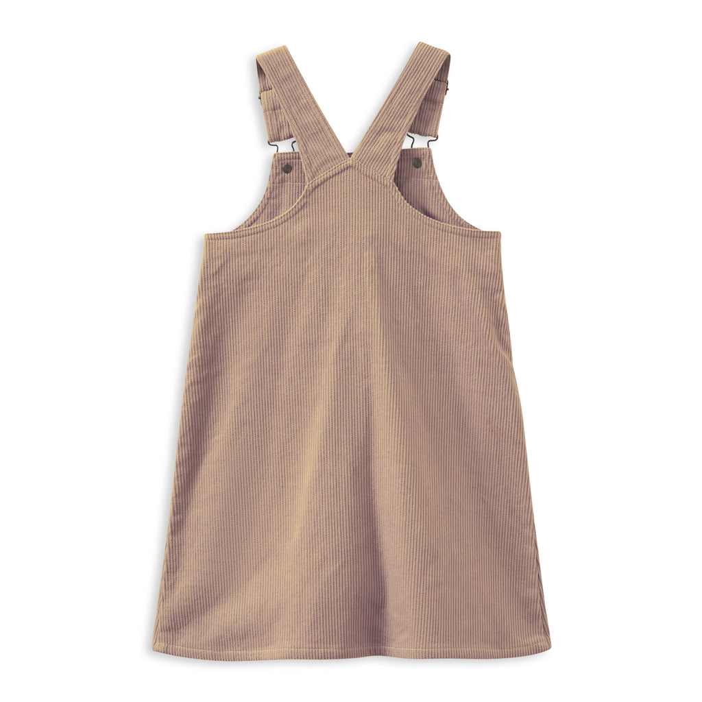 Milky Caramel Cord Dress