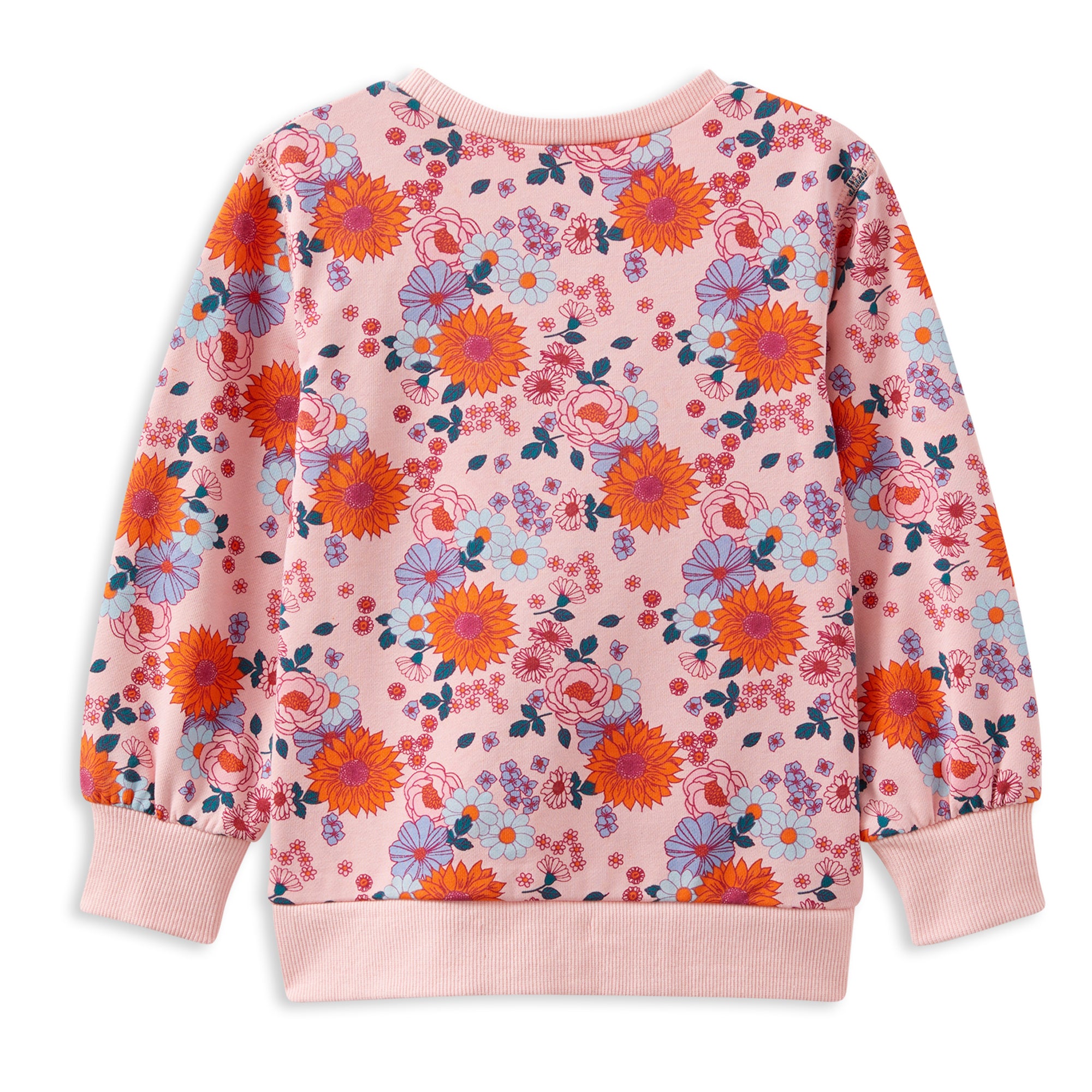 Milky Sunflower Fleece Sweat