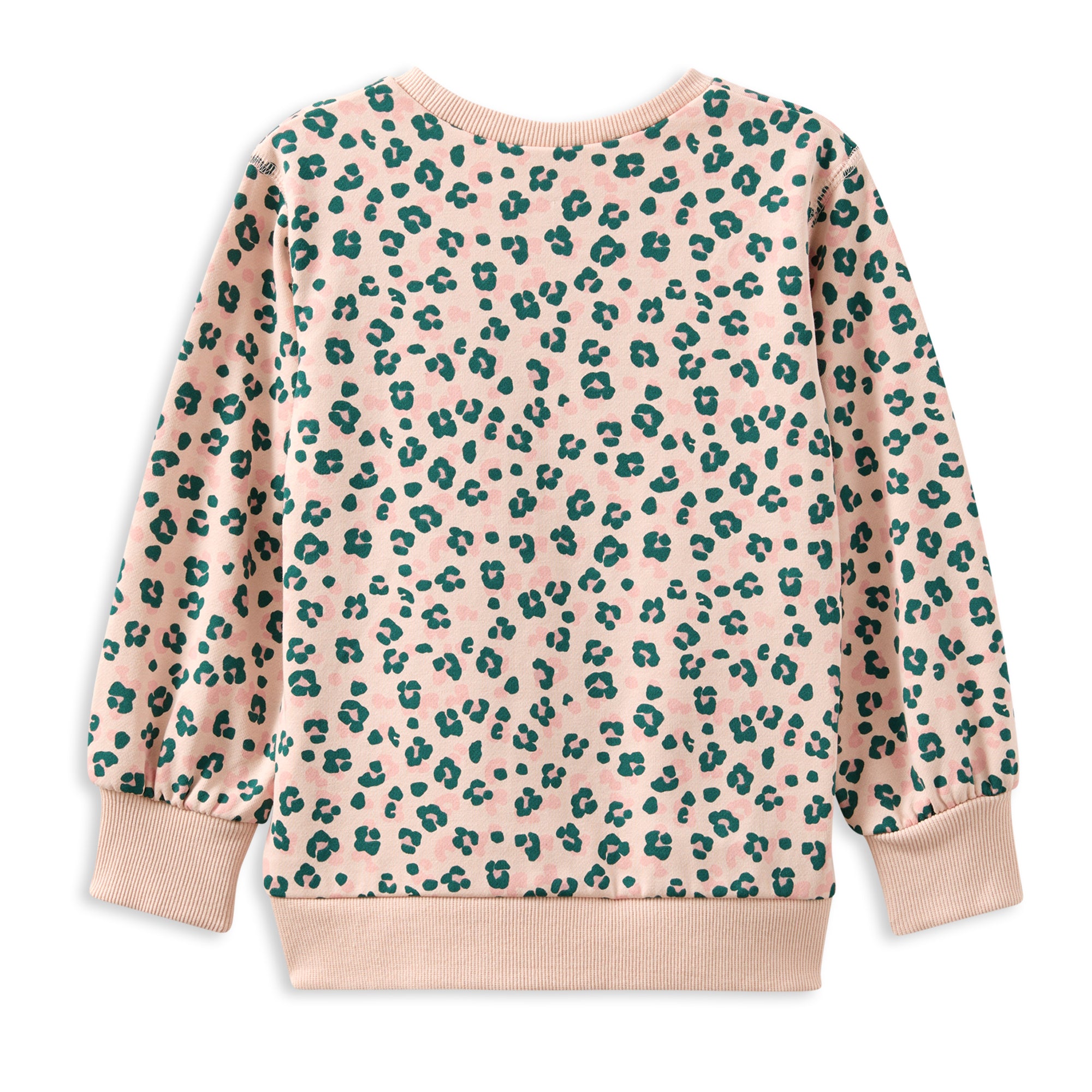 Milky Leopard Fleece Sweat