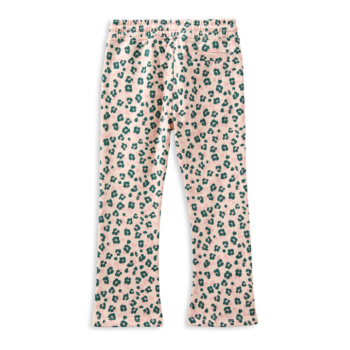 Milky Leopard Fleece Track Pant