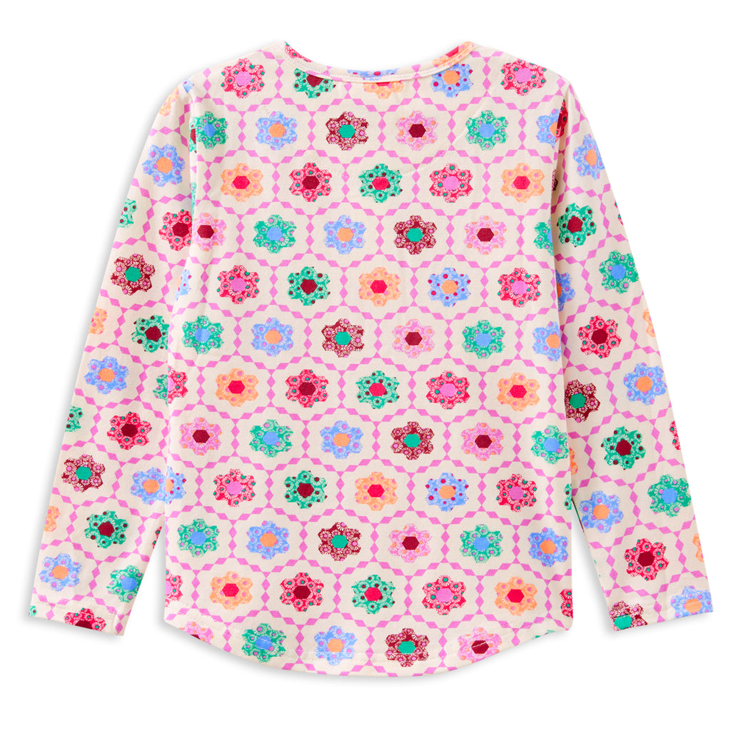 Honeycomb Bloom Henley