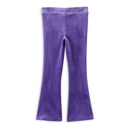 Violet Velour Flares