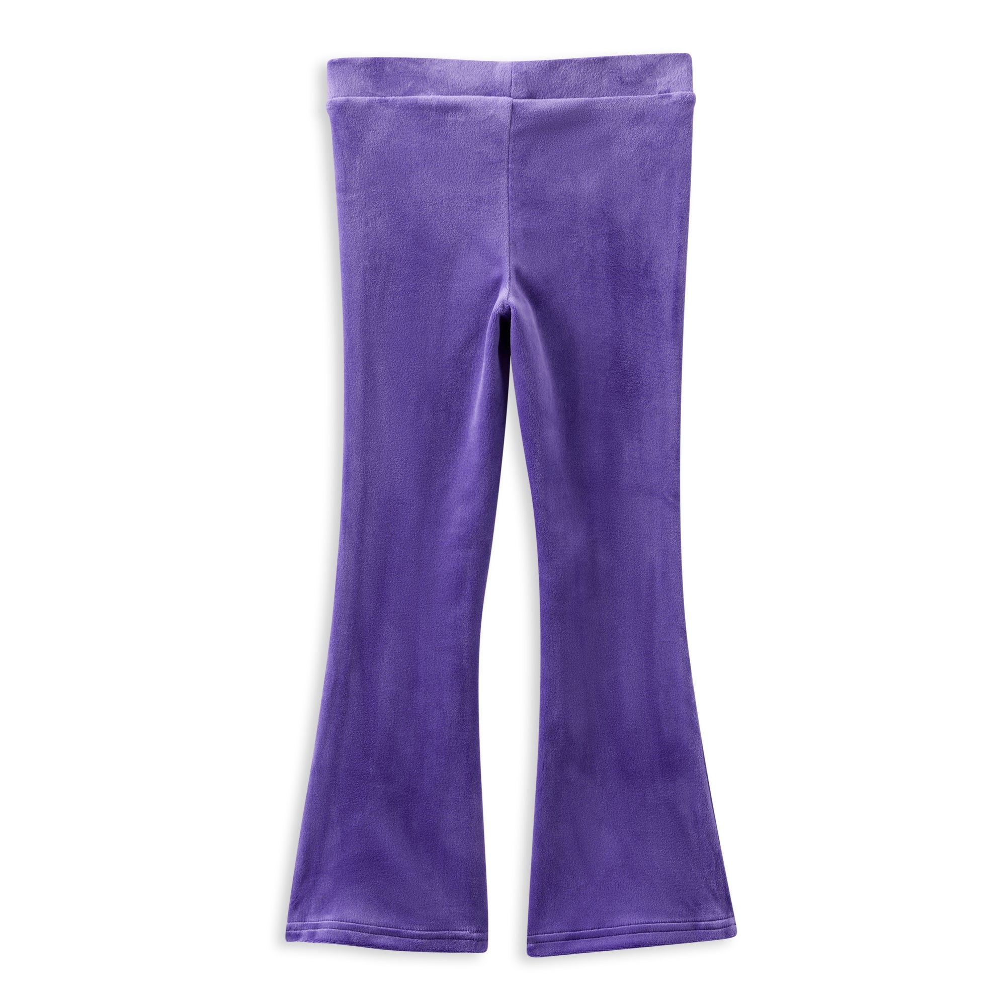 Violet Velour Flares