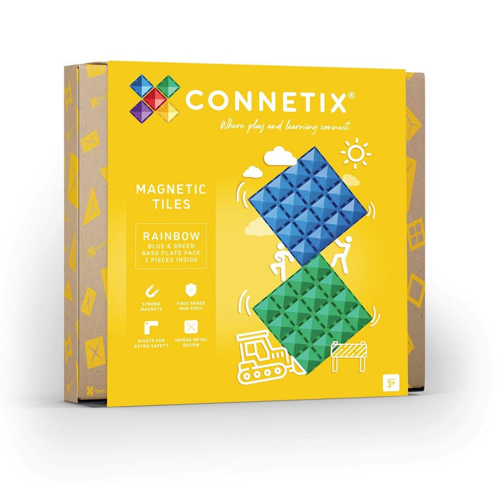 Connetix Tiles - 2 Piece Base Plate Set