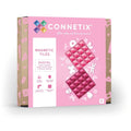 Connetix 2 Piece Base Plate Set | Pink/Berry