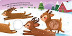 Squeaky Plush Board Book - Squeaky Little Reindeer