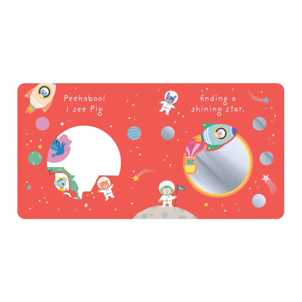 Graduating Mirror Board Book - Peek-a-Boo! I See You