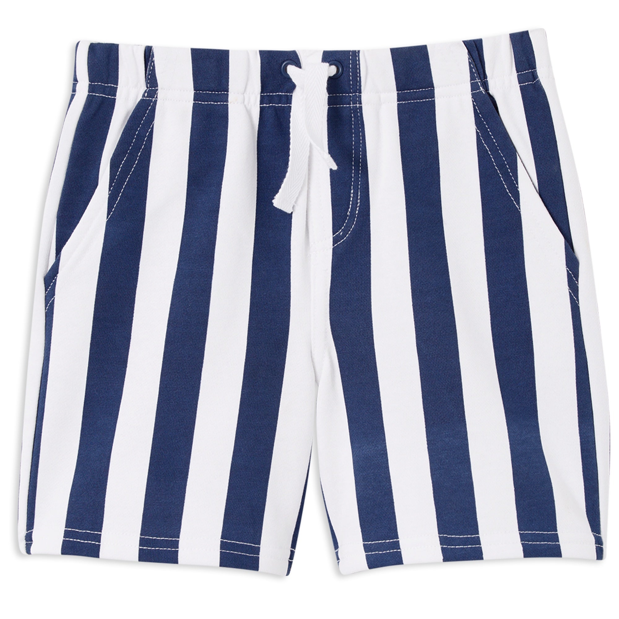 Stripe Fleece Short