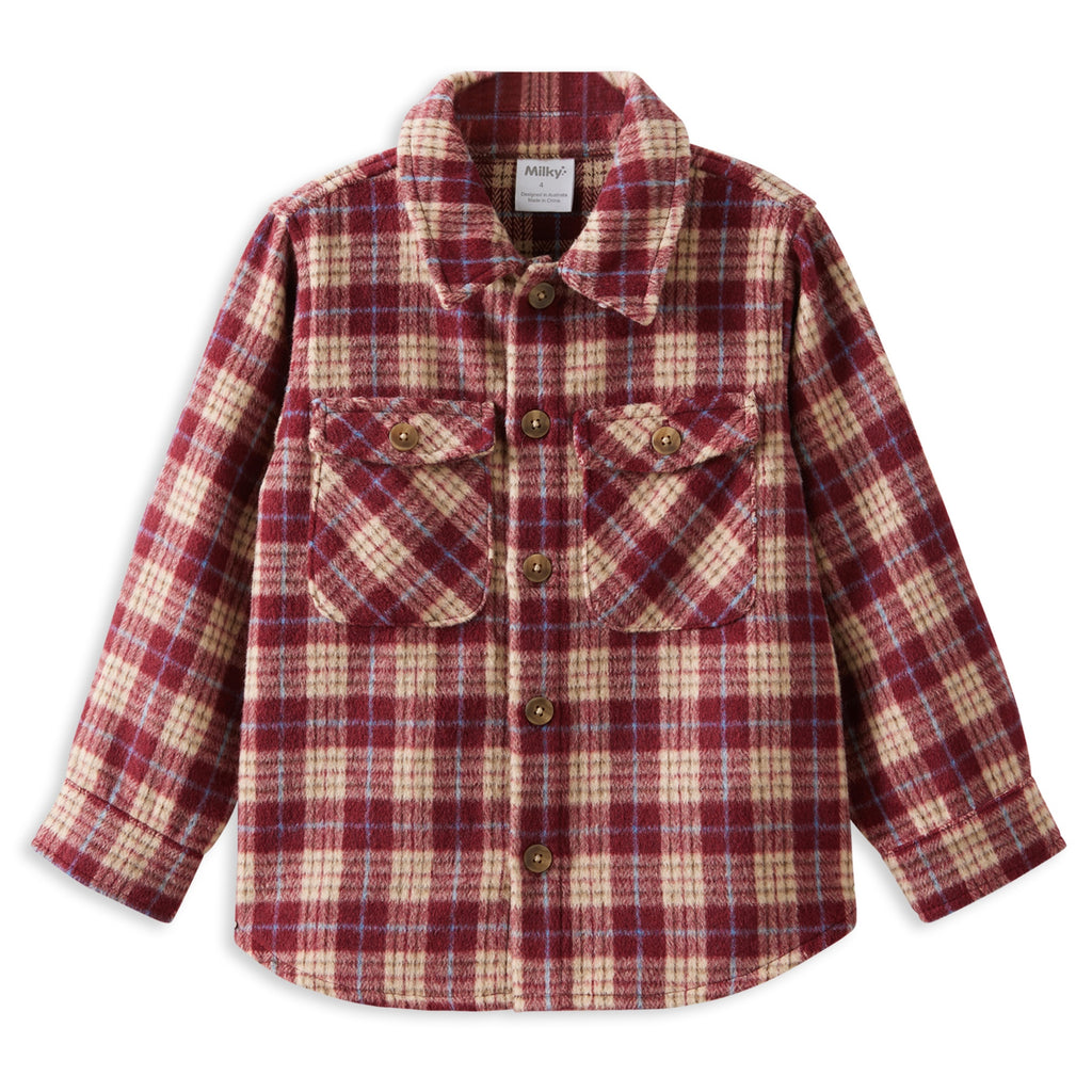 The Buddy Shirt - Burgandy