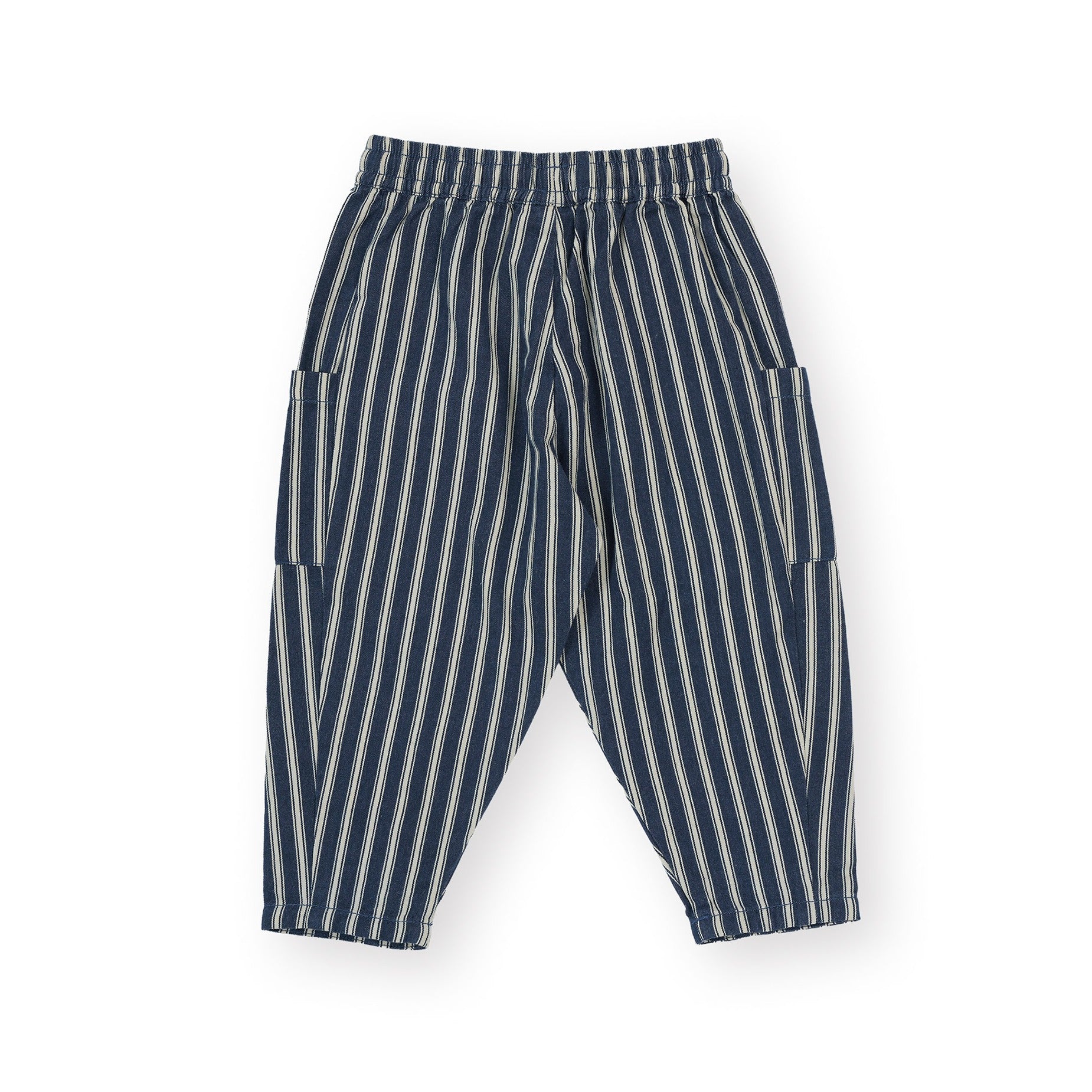 Railroad Stripe Kit Pocket Pant Indigo
