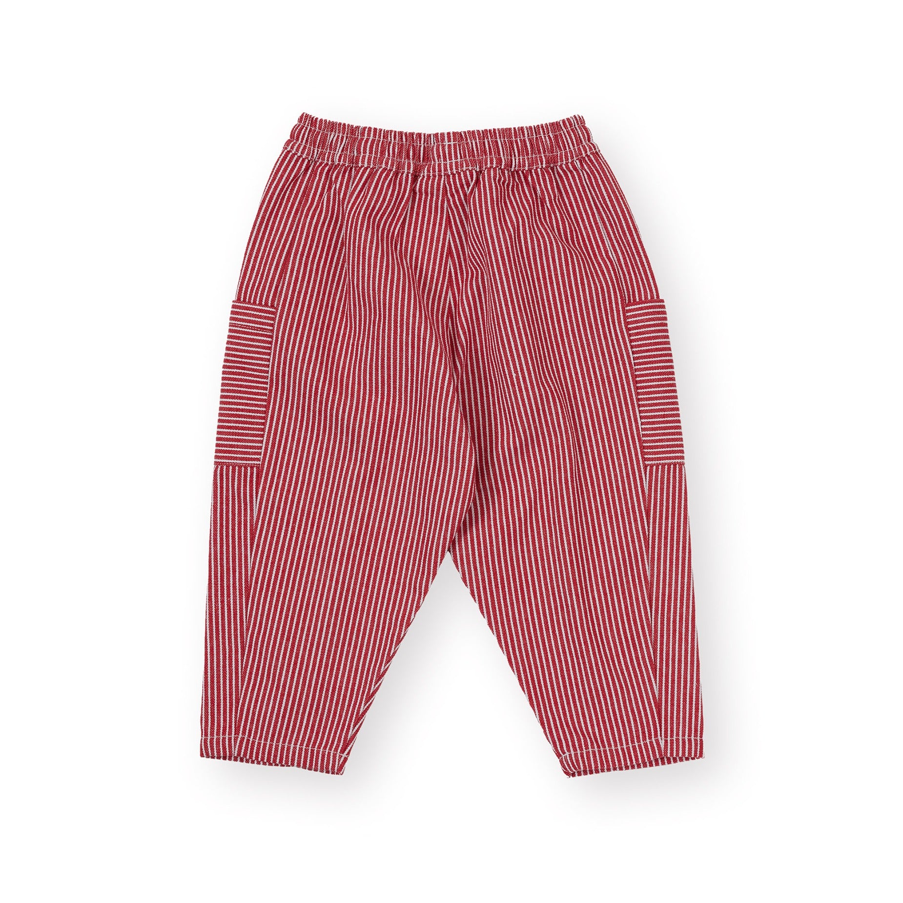 Twist Stripe Kit Pocket Pant Red